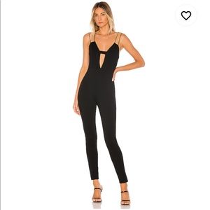 Superdown black catsuit